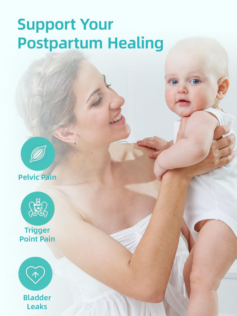 Female Personal Massager - Women Private Care Tool,with 10 Vibration and 3 Heating,Rose Vibrating can Relax Pelvic Floor Muscles and Awaken Internal Tissue Vitality,Prenatal and Postpartum Essentials