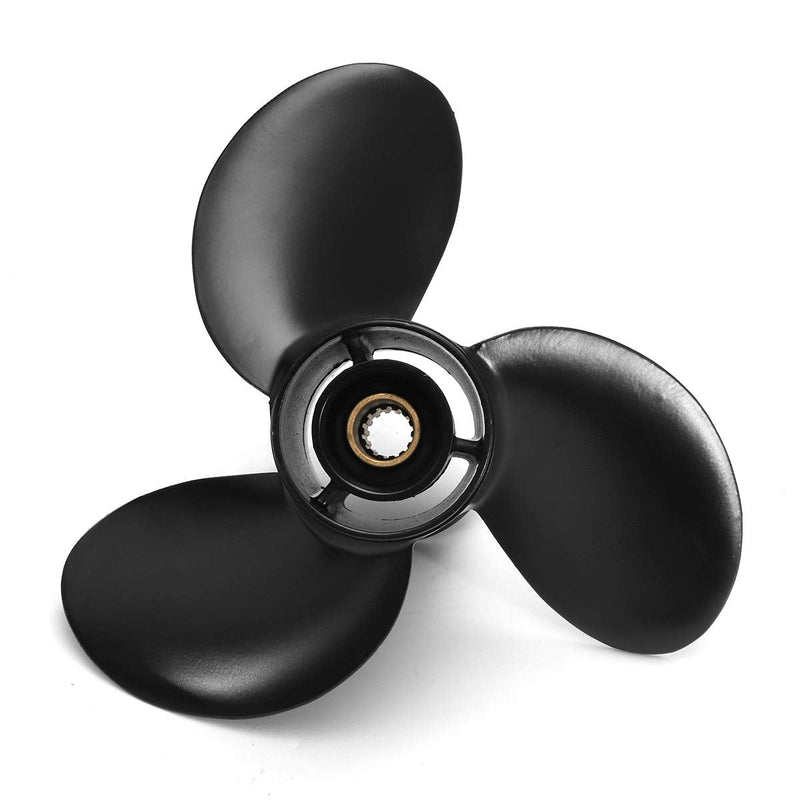 Mercury Propeller 9 1/4x9 for Outboard Engine 9.9-20HP 14 Tooth 48-897750A11 /Boat Outboard Propeller for Tohatsu Engine 9.9HP 15HP 18HP 9.25x9