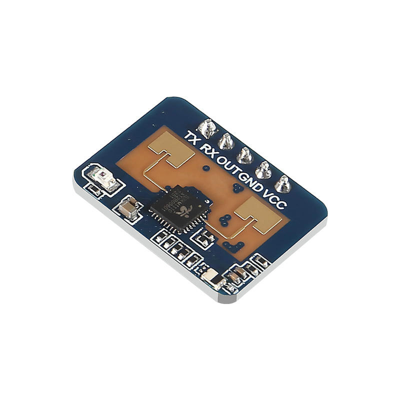 3pcs LD2410C Human Presence Radar Sensor Module HLK-LD2410 LD2410 Millimeter Wave Non-Contact 24GHz ISM Band Serial Port IO Level Output 3pcs LD2410C