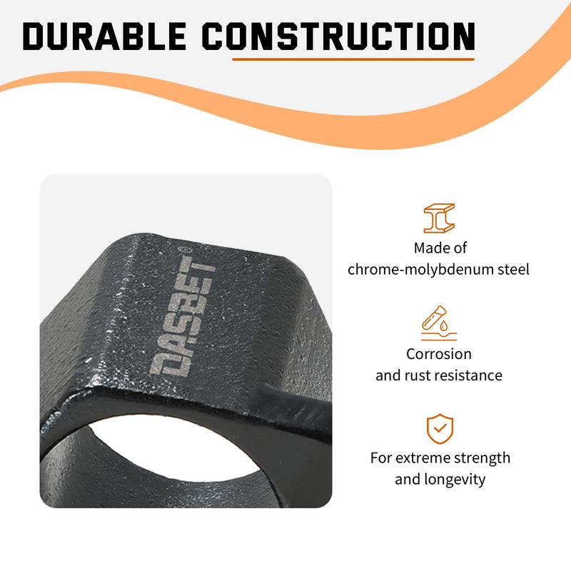 DASBET 50mm Hex Crankshaft Crank Damper Pulley Holding Wrench Socket Tool Compatible for Honda Acura