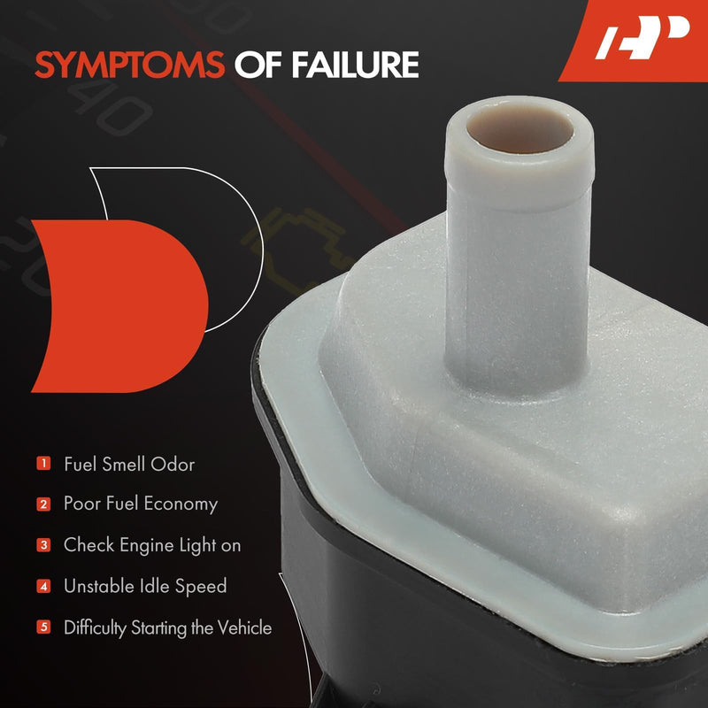 A-Premium Vapor Canister Purge Solenoid Valve Compatible with Toyota Corolla 2014-2019, Corolla iM 2017-2018 & Lexus NX250, NX350h, NX450h+, 2022, LS500, LS500h, 2018-2022, 1.8L, 2.5L, 3.4L, 3.5L