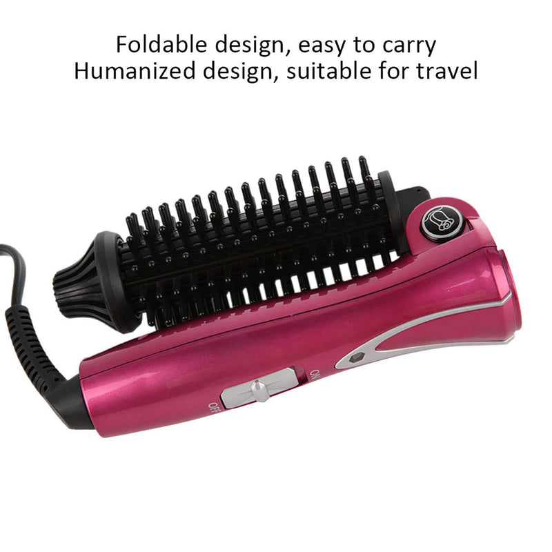 Curling Wands Brush, Professional Anti-Scald Hair Waver Instant Heat Up Multi Stylers Brush with Ceramic Glaze Hair Care for Long/Short Hair (UK Plug 220-240V)