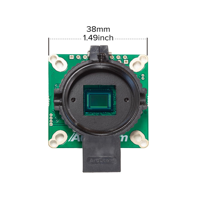 Arducam for Raspberry Pi HQ Camera Module,12.3MP IMX477 Raspberry Pi Camera for Raspberry Pi5/4B/3B+/Zero 2W, Comes with C-CS Adapter and Tripod Mount