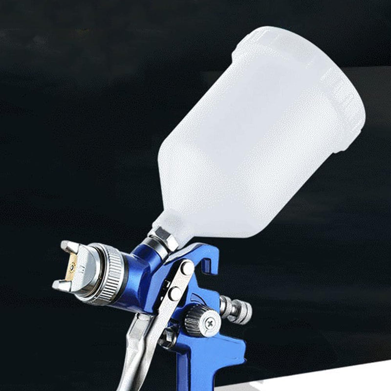 Paint Sprayer Cup,600ml HVLP Paint Spray Gun Cups Pot Replacement Fit for Dv1 GTI Pro TT GFG
