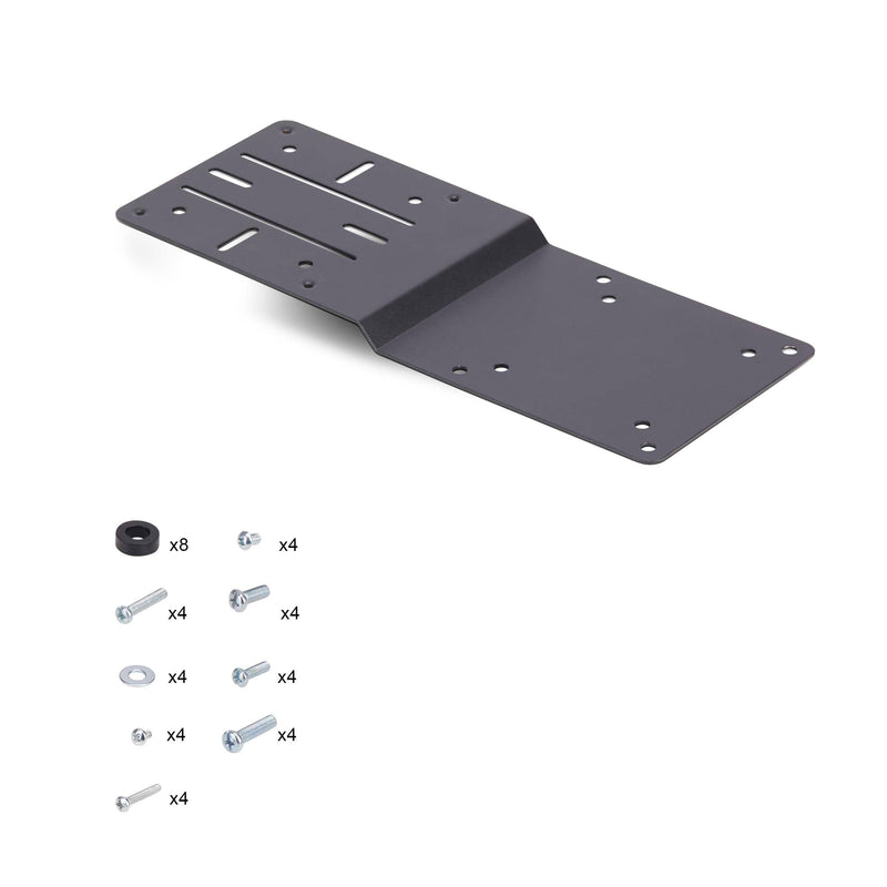 StarTech.com VESA Mounting Bracket for NUC/Thin Clients or Laptop Docking Stations, VESA 75x75/100x100 Compatible NUC Mount