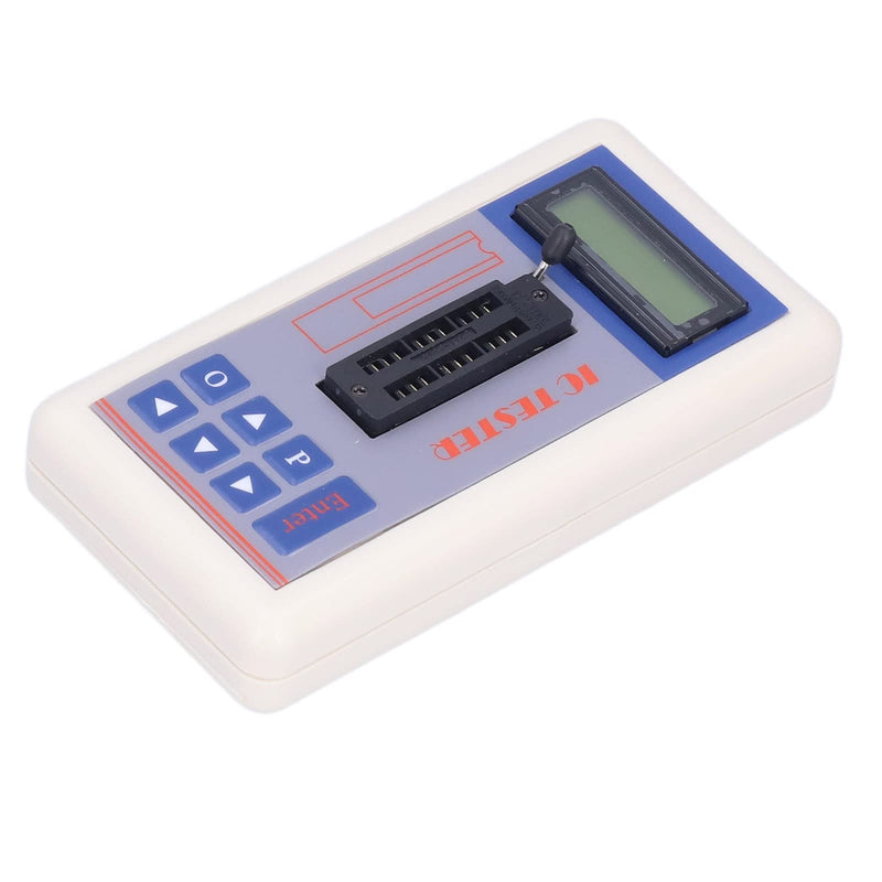 Akozon TSH-06F Integrated Circuit Tester IC Transistor Meter, Proficient Device with 5V 3.3V AUTO Modes for Microelectronics Engineers, Automatic Shutdown Function, Portable No terminals