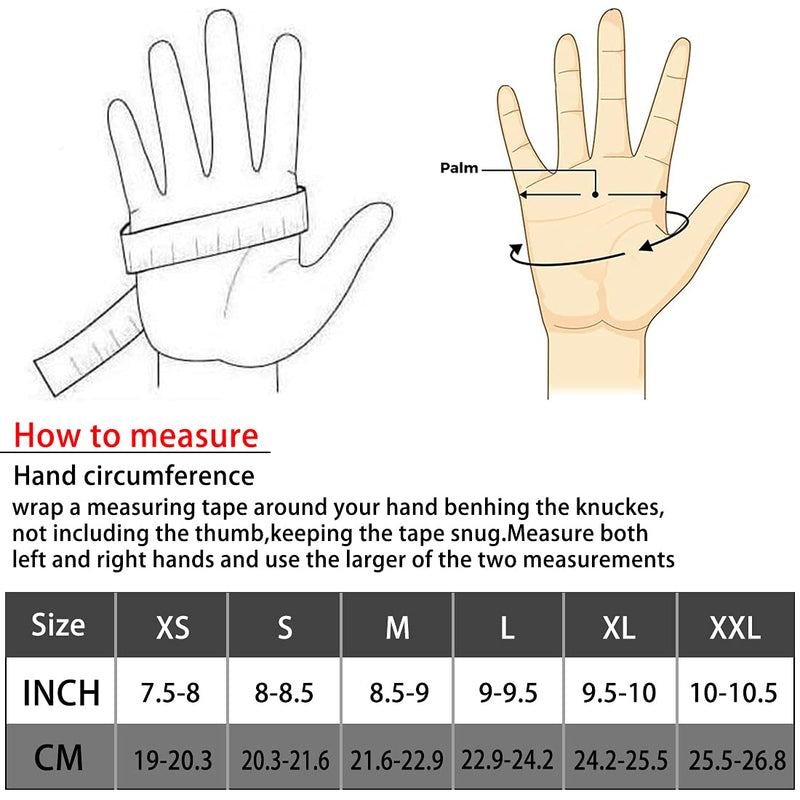 Harssidanzar Motorcycle Gloves for Winter,Mens Genuine Leather Full Finger TouchScreen Thermal Lined with Thinsulate Waterproof Motorcycles Motorbike Riding Gloves KM048,Black,Size XL X-Large Black