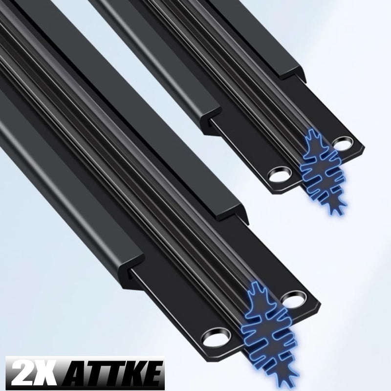 ATTKE OEM Quality Front Windscreen Wiper Blades for Toyota 4Runner 1984-2002/Toyota Tacoma 1995-2004 (17″+17″ Front Windshield Wiper Blade Set) 17" + 17" U-Hook