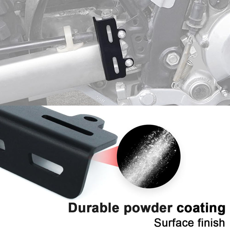 Xitomer 3mm Motorcycle Rear Brake Master Cylinder Guard, Fit for DR650 1996-2024/ XR650L 93-24/KLX300 SM 2021-2024 /KLX250/S/SF 2006-2019, Master Cylinder Cover Protector Master Protector