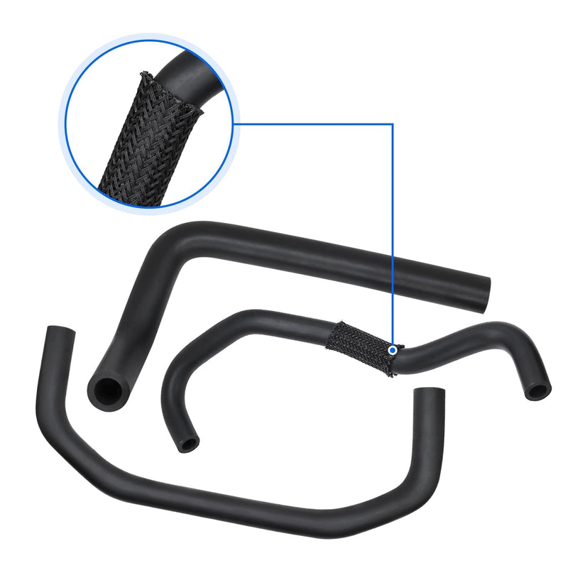 3PCS Breather Hoses Fit for Nissan Pathfinder 2005-2012/Frontier 2005-2019/Xterra 2005-2015/NV 2005-2020 4.0L Engine PCV Valve Hose Replace# 11823-EA20A 11826-ZL80B 11826-EA200