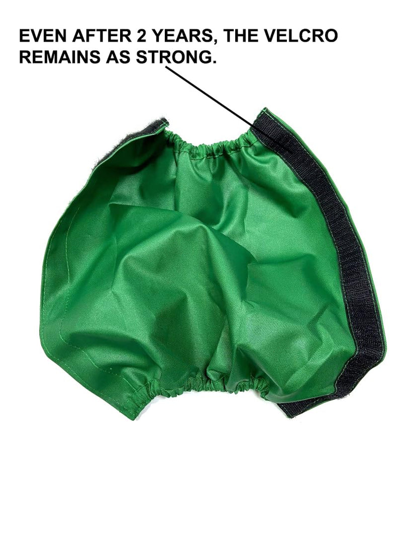 Dust covers for coilovers, shock absorbers, water-repellent 4 pcs, green