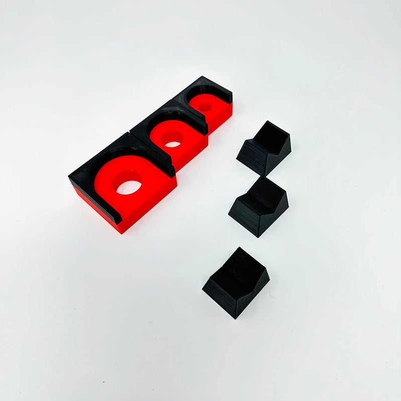 MagAttach Ratchet Organizer Kit (3 Piece Set, Red/Black) 3 Piece Set