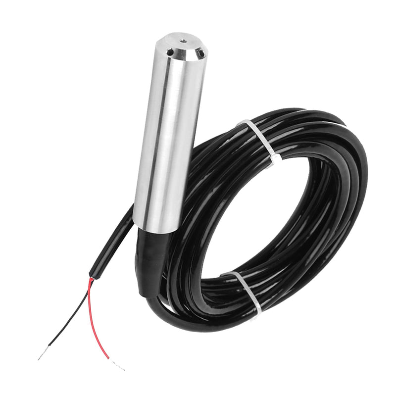 Liquid Level Sensor for Detecting DC24V 4-20mA Level Transmitter 304 Stainless Steel Signal Output Water Level Sensor Detector Liquid Level Sensor(0-2 Meters Range)