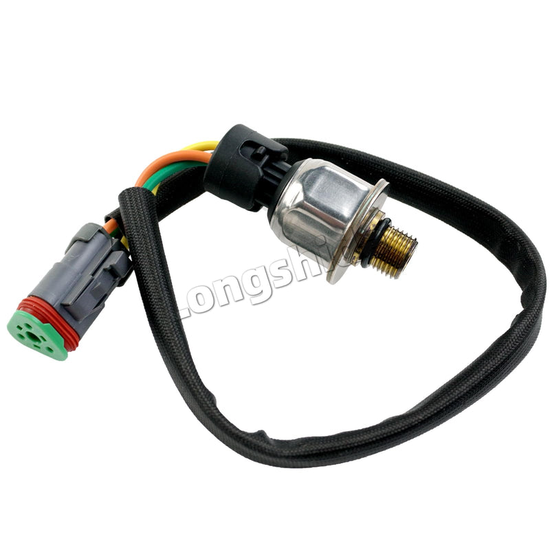 224-4536 Fuel Rail Pressure Sensor 3PP6-1 Compatible with Caterpillar On Highway Engines C7 C9 1946726