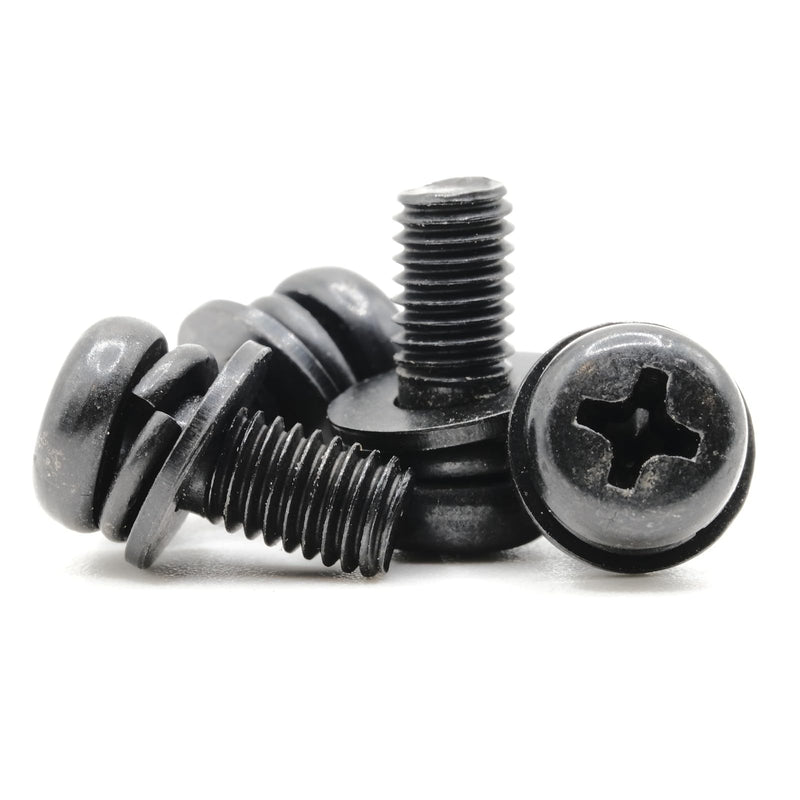 ReplacementScrews M5 x 12mm (M5L12, PSW M5X12) Base Stand Screws for Many Sony TVs - Set of 4