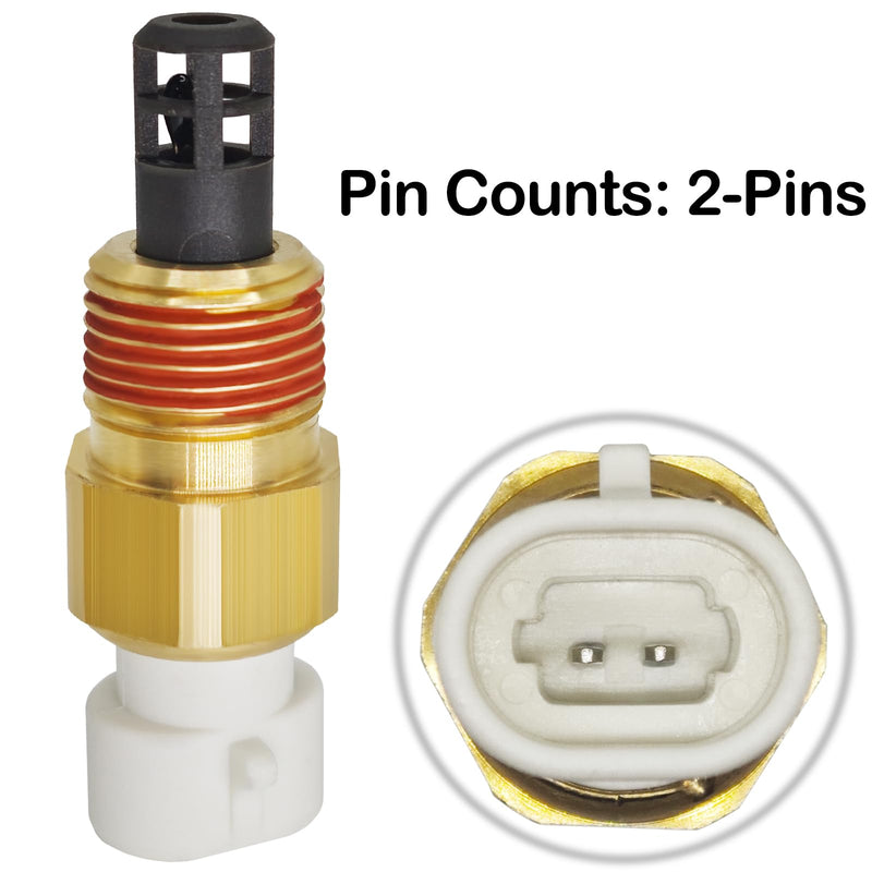25036751 Intake Air Temperature Sensor Kit w/Pigtail Harness - Fits for GM, Buick, Cadillac, Chevrolet, GMC, Oldsmobile, Pontiac (1985-2009 Models) - Replaces 25036751, 25037225, 25037334