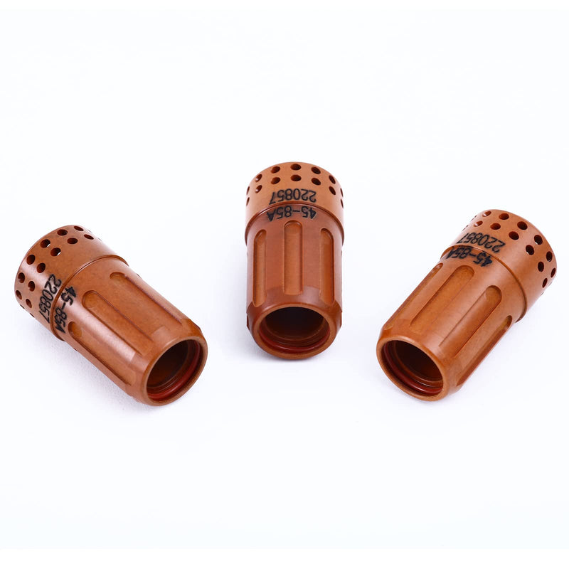 Lewan 3Pcs 220857 Swirl Ring Plasma Consumables Fit for Hypertherm PMX 45XP/65/85/105 Torch