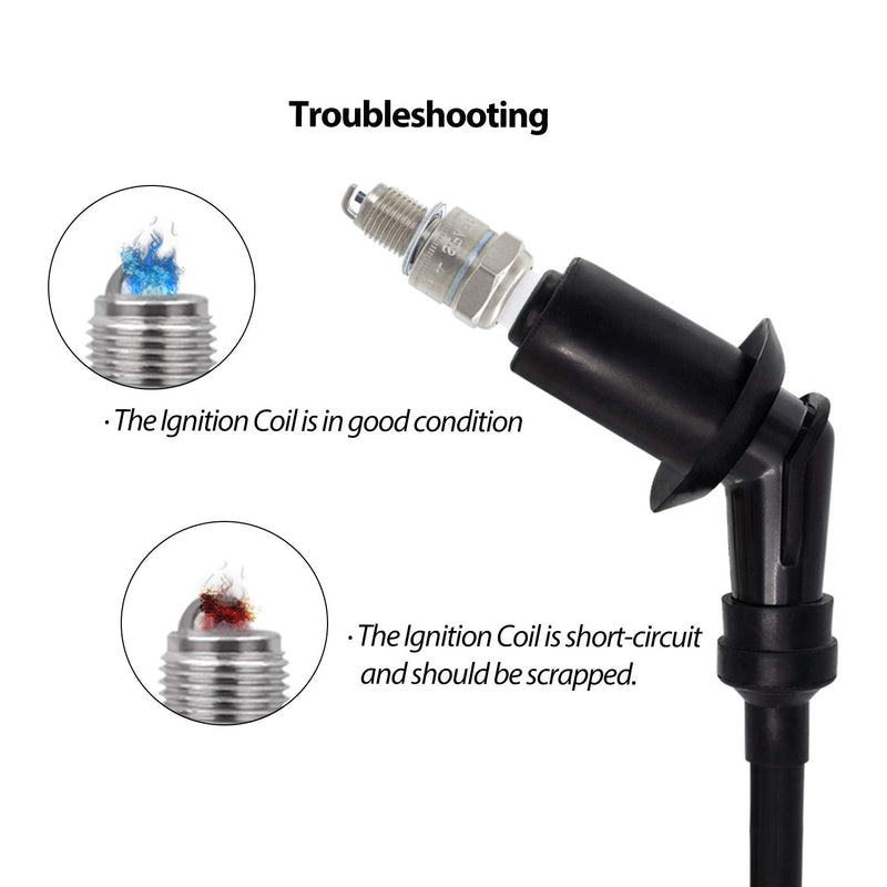 1PZ KW1-D01 Ignition Coil Spark Plug Replacement for Honda XR50 XR70 XR80 XR100 CRF50 CRF70 CRF80 CRF100