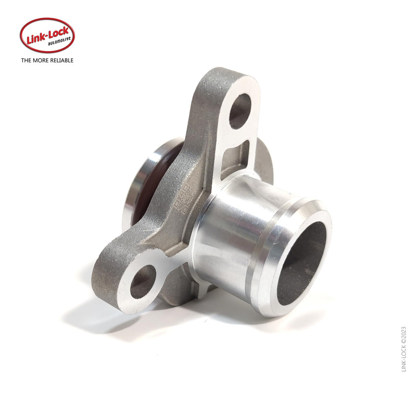 LINK-LOCK Aluminum Water Hose Joint From Thermostat To Cylinder Head for BMW 1 3 5 6 7 Z4 Series Engine N20 N52 N53 N54 N51 N55 11537541992 11537544638 11537585023 11537603514 11537545890