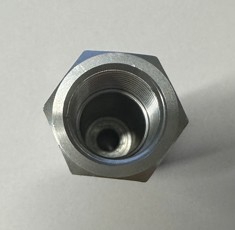 Coolant Temperature Sensor Water LS Engine Swap Adaptert Extended Length M12-1.5 Male to 3/8 NPT Female Fitting LSX LS1 LS3 LS2 LM4 LM7 L76 LQ4 LQ9 LR4 LS6 L92 L99 L33 LR4 LH6 M12x1.5-3/8 NPT Extended Length temp sensor AL
