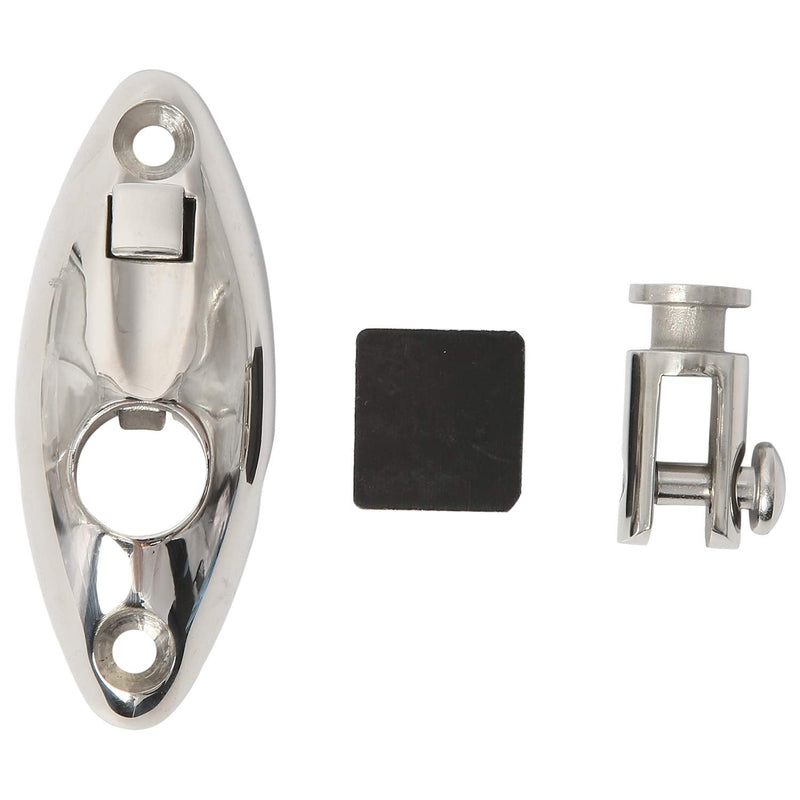 NovelBee 4 Pack of 316 Stainless Steel Quick Release Bimini Top Swivel Hinge Deck Side Mount Marine Hardware