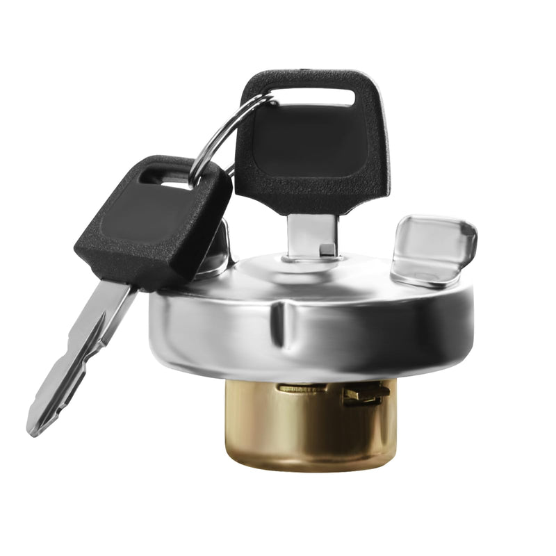 Gas Tank Cap Lock for Honda Metropolitan 50 Ruckus 50 NPS50 Motorcycle Lockable Fuel Cap Oil Barrel Lock with 2 Keys(Fits 2003-2019 Models)