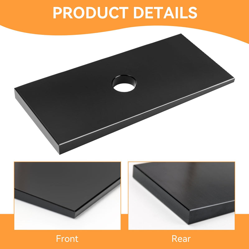 2.5 Degree Pinion Angle Shims, Pinion Wedges, Spring Shims, Angle Correction Universal Suspension Axle Shims for Leaf Springs and Lift Blocks - 2 Pack