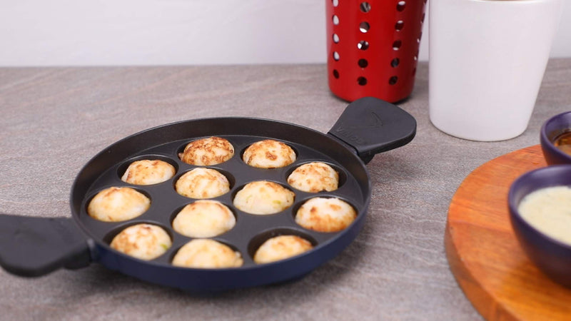 Vinod Paniyarakkal For Cooking Paniyaram 23cm with SS Lid