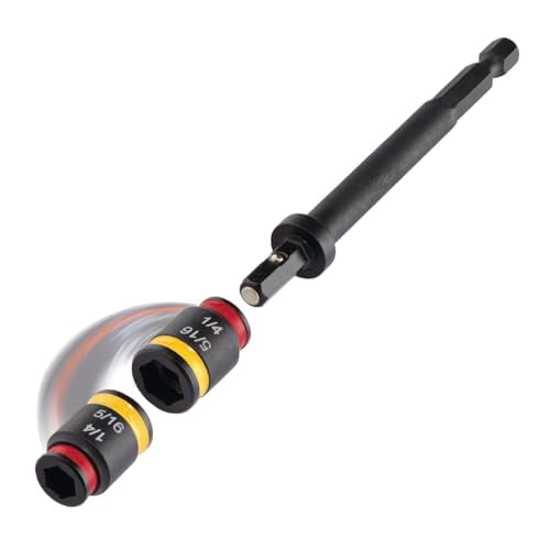 Malco MALCOMBO4 Combo Kit of 4 Reversible Drivers, Black