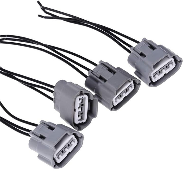 Ignition Coil Connector Plug Wiring Harness Pigtail Replacement for Nissan Altima 2007-2015 Nissan Sentra 2000-2012 (4-Pack)