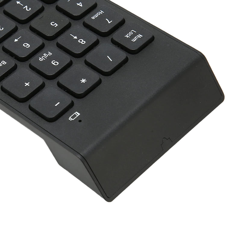 2.4G Wireless Numeric Keypad 18 Keys Chocolate Keys Numpad Plug and Play with Ergonomic Tilt for Tablet Computer