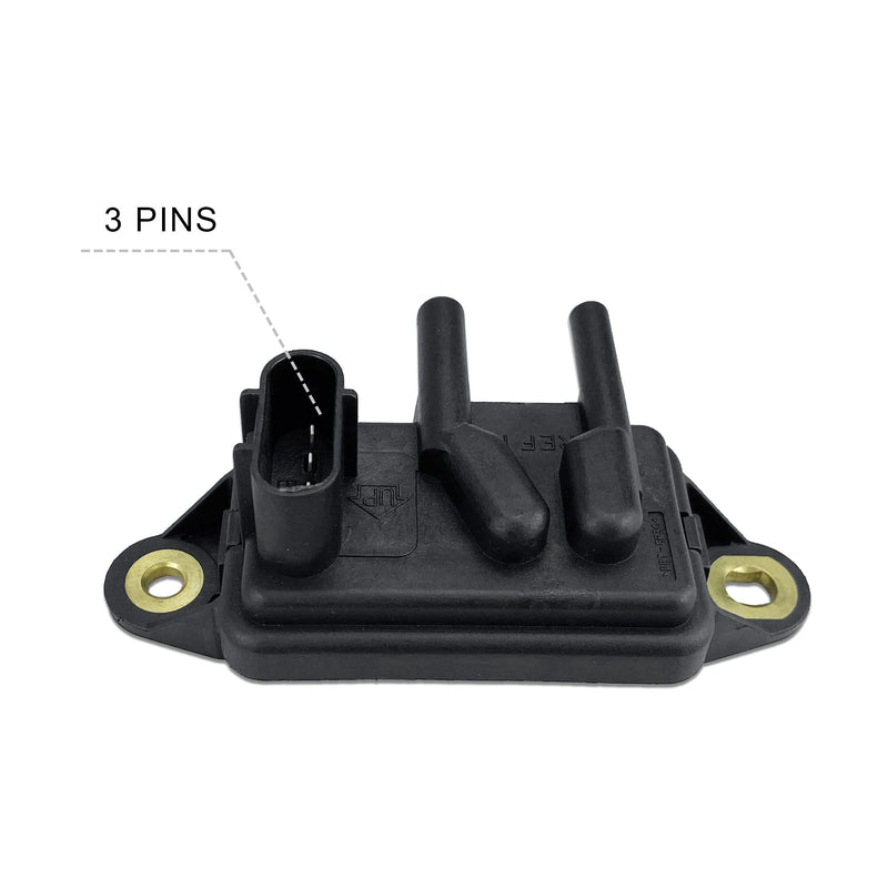 RLP F77Z-9J460-AB EGR Pressure Feedback (DPFE) Sensor Compatible with 1994-2010 Ford Mercury Lincoln Models