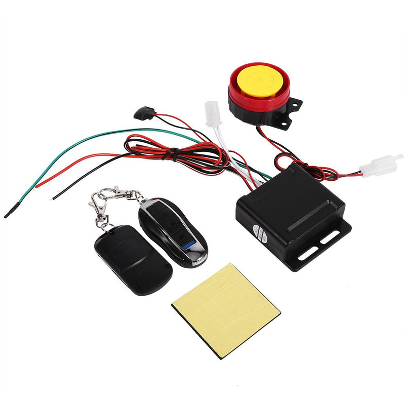 VGEBY Motorcycle Security Kit Anti-Theft Alarm System Remote Control Engine Start Master Racing Alarm System of Motorcycle Master Racing Alarm System of Motorcycle 12V Scooter Alarm