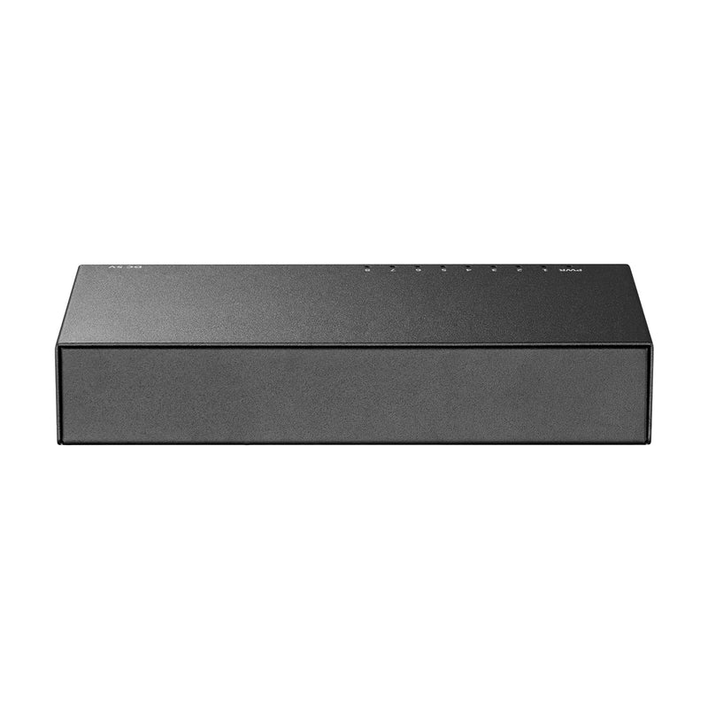 MokerLink 8 Port Gigabit Unmanaged Ethernet Switch, 8 x 100/1000Mbps Ports, Home Office Network Hub Splitter, Metal Desktop & Wall Mount Network Switch 8x1G