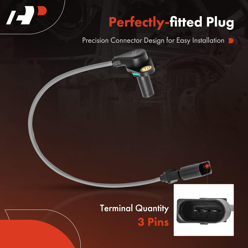 A-Premium Automatic Transmission Speed Sensor Compatible with Volkswagen Jetta 2000-2005, Golf/Beetle 2000-2004, 1.8L 1.9L 2.0L 2.8L