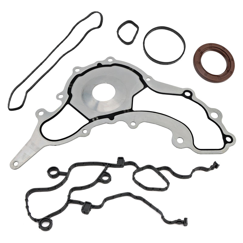 Timing Cover Gasket,Compatible with 2011-2017 Dodge Grand Caravan Jeep Grand Cherokee Chrysler 3.2L 3.6L V6 Engine,Replace# TC1169