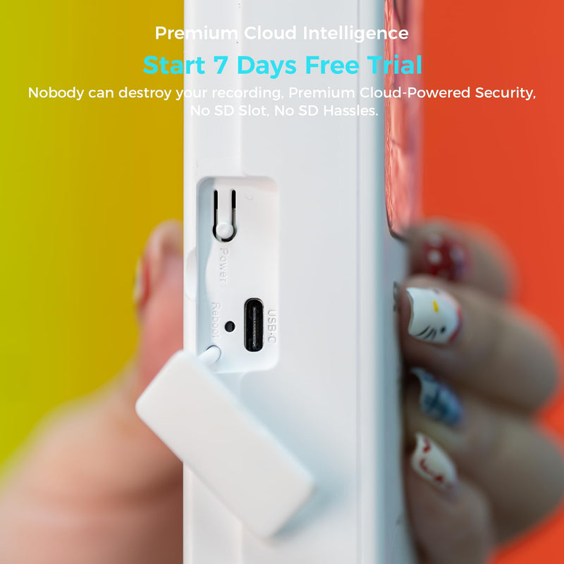 Vicohome 2K AI Tracking Security Camera & Video Doorbell for Home, Pet Indoor Camera,Baby Monitor,360° View Pan/Tilt Cam,Two Way Audio,Night Vision,Easy to Setup,2.4G WiFi,180 Days Exchange Policy
