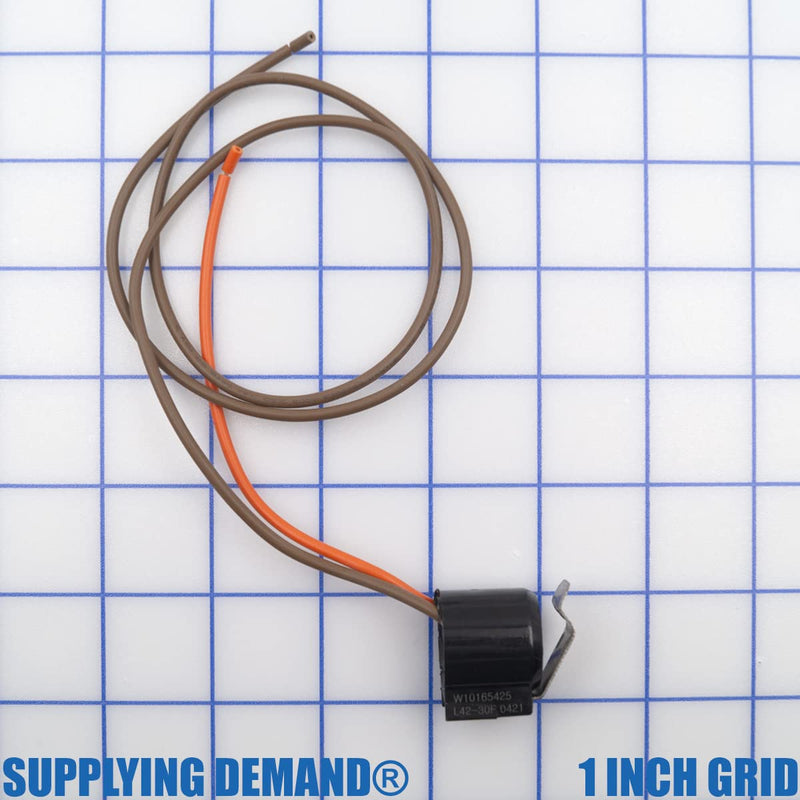 Supplying Demand W10165425 126393249SP Refrigerator Defrost Bi-Metal Thermostat Replacement Model Specific Not Universal