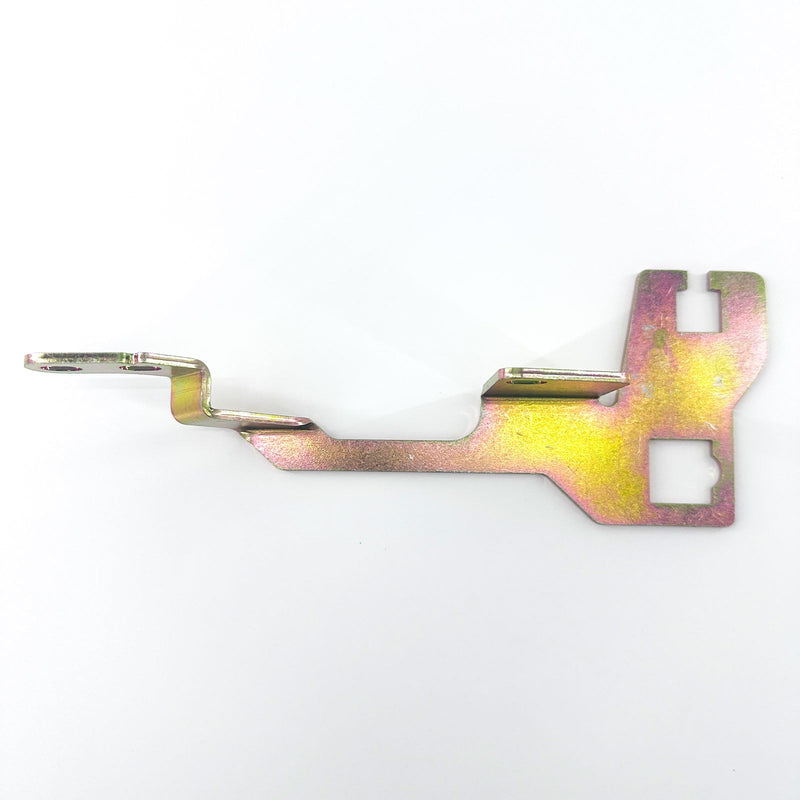 Throttle Cable and Kickdown Cable Bracket Replaces for Edelbrock Performer, Thunder AVS and All Quadrajet-style Carburetors Fits TH350, 700-R4, and 200-4R Cables Gold Anodized