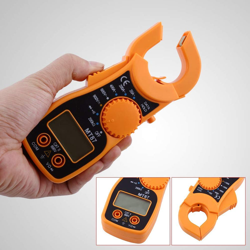  [AUSTRALIA] - Digital Clamp Multimeter AC DC Voltmeter Ammeter Ohmmeter Volt Tester LCD Meter Pocket Digital Multi Tester
