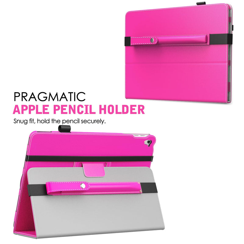 MoKo Case Holder for Apple Pencil Pro/Apple Pencil 1st/2nd Generation,Elastic Detachable Pencil Pouch Fit iPad 10th Generation 2022/iPad 9th/8th/7th Generation 10.2",iPad Air 5/4 10.9", Pitaya Red