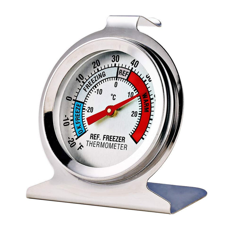 12 Pack Refrigerator Freezer Thermometer Large Dial Analog Thermometer