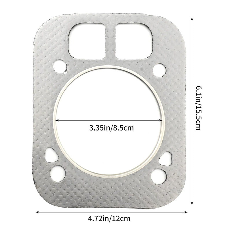 Cylinder Head Gasket Kit for Kohler 24-841-04S, 24 841 03S, 24 041 37-S, 24 041 16, 24 041 32 Kohler CH25 CH730 CH740 CV25 Engine Head Gasket Kit (2-Pack)