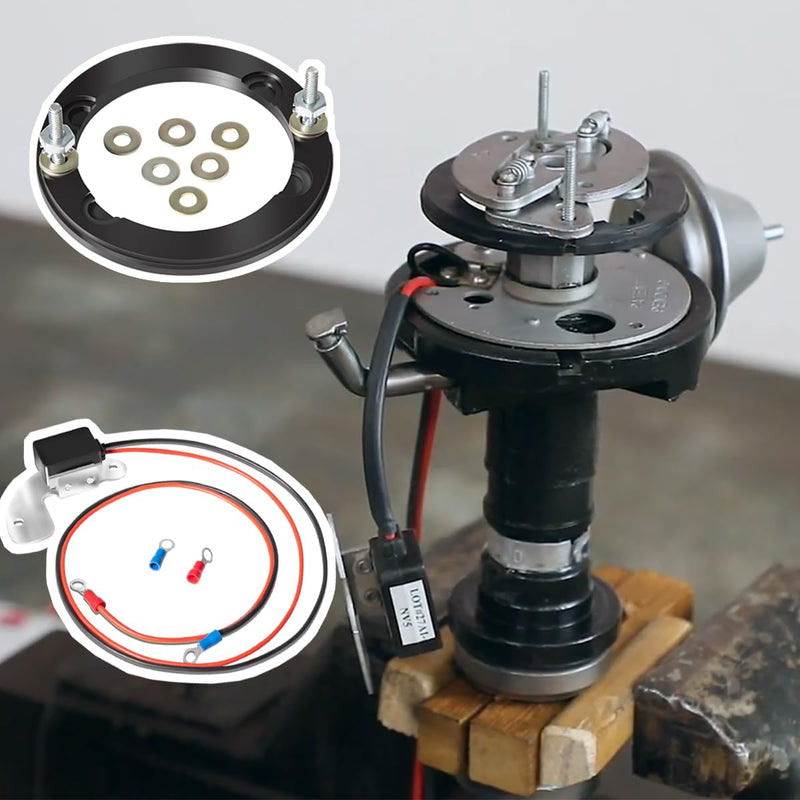 1181 Electronic Ignition Conversion Kit Replacement for PerTronix 8-Cyl, Single Point, 12-Volt Fits for Most DELCO 8-Cyl 1957-1974.