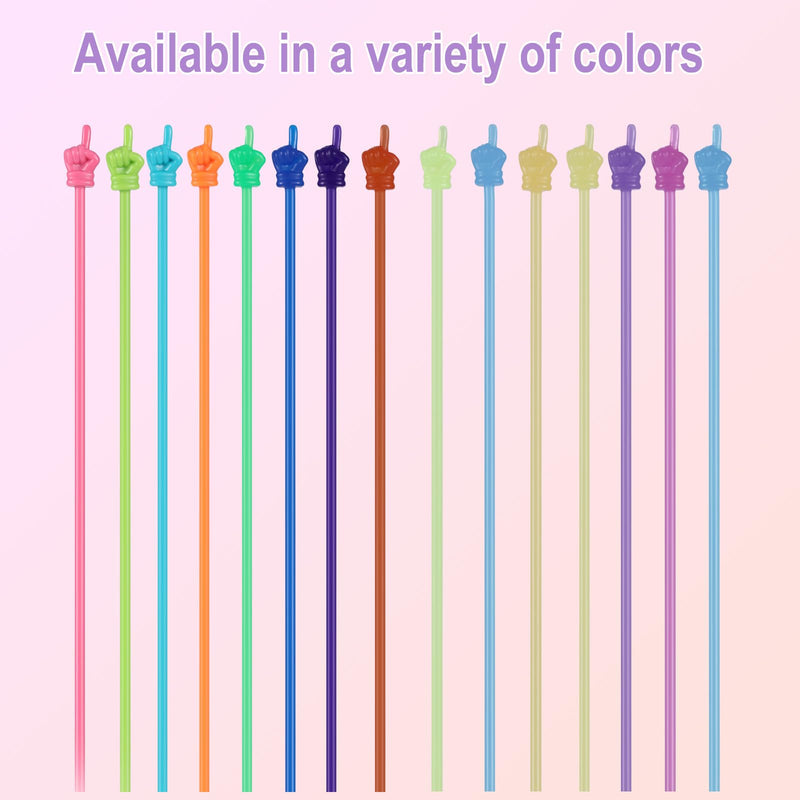 40pcs Mini Hand Pointers, 11.8in Teachers Finger Pointer Sticks Bendable Reading Guides, Classroom Teaching Aids for Kids Kindergarten Interactive Learning Reading Supplies (Transparent, Macaron)