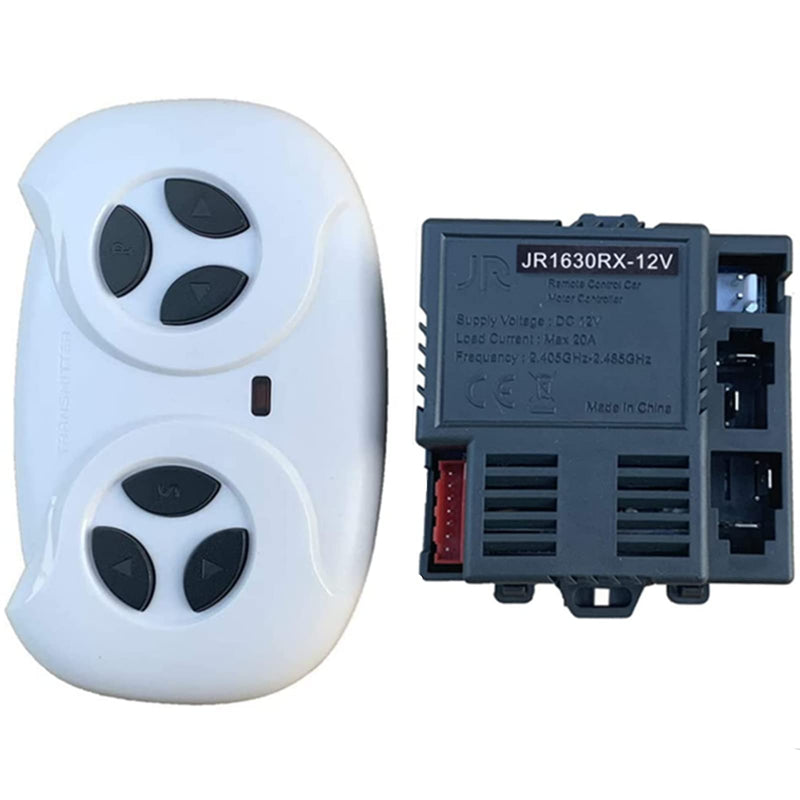 2.4G Bluetooth Remote Control and JR-RX-12V (JR1630RX-12V) Control Box kit, The Product has a Slow Start Function, no Need to Install an Additional Slow Starter.