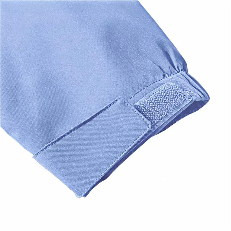 Men's Rain Jacket Hooded Waterproof Raincoat Lightweight Windbreaker Medium Blue