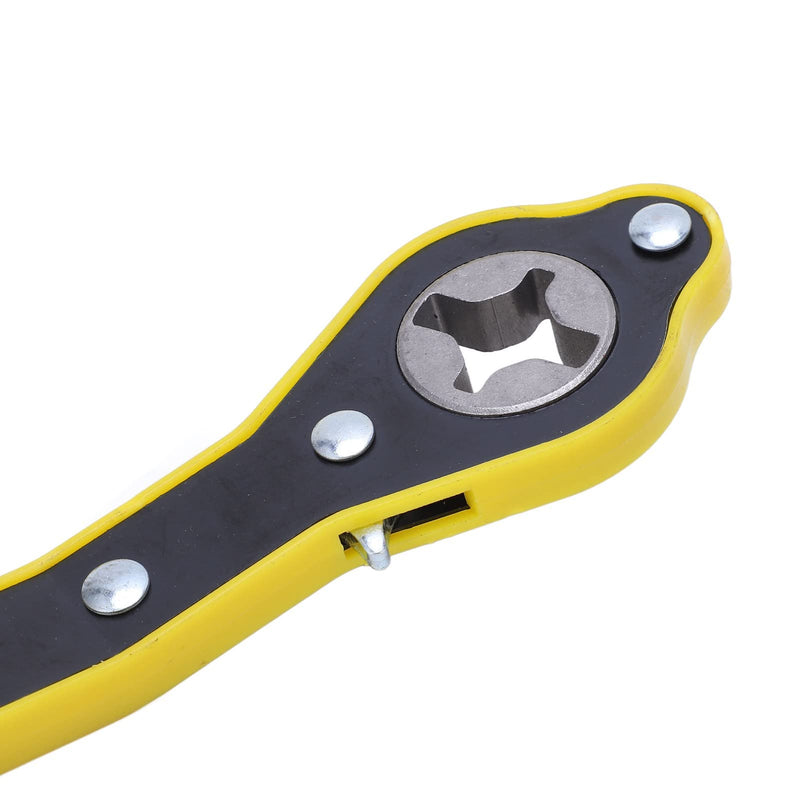 Jack Ratchet Wrench, Labor Saving Ratchet Wrench Long Handle Ratchet Wrench Labor Saving Jack Wrench Spanner for Wheel Tire Removal Repair