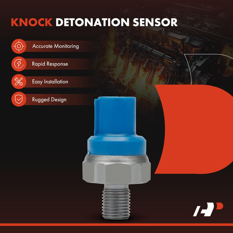 A-Premium Ignition Knock Detonation Sensor Compatible with Honda Civic 1999-2000, Civic del Sol 1994-1997, Prelude 1992-1996 & Acura Integra 1992-2001, Vigor 1992-1994, Replace# 30530PV1A01, 30530PV7A