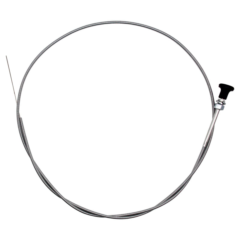 HAKATOP 237 Rotary Universal Push Pull Choke Cable for Tractors 290831 63 inch Inner 60 inch (2-3/4" Travel)